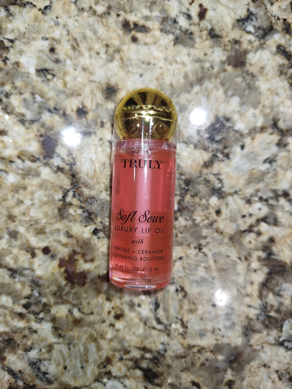 TRULY Soft Serve Luxury Lip Oil — Pink